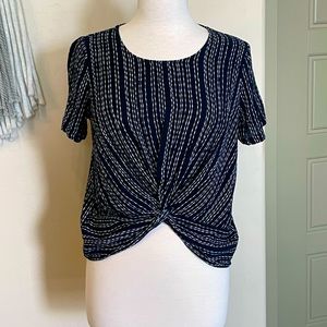 Potter’s Pot Vertical Stripe Blouse